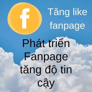 tăng like fanpage