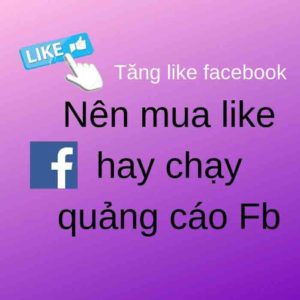 tăng like facebook