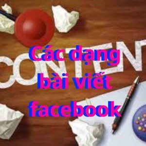Các dạng bài viết facebook