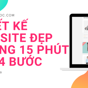 thiet ke website trong 15 phut