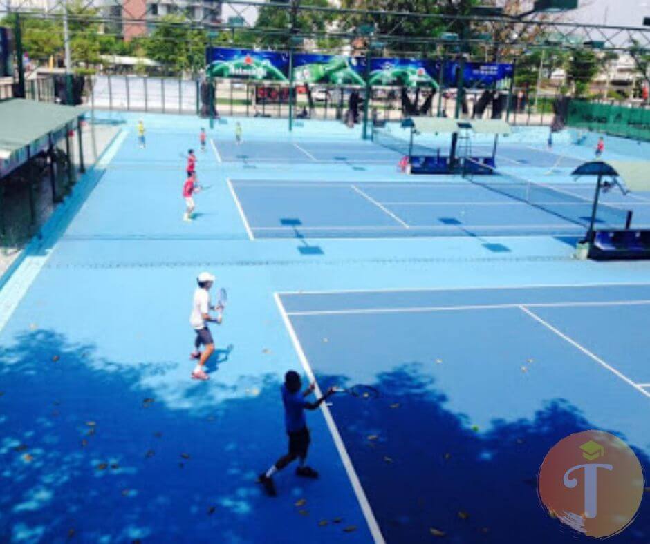 Sân đánh tennis Đà Nẵng - Sân thanh niên 