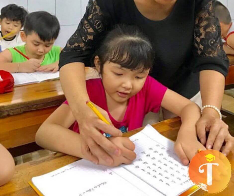 luyện chữ cho trẻ ở Đà Nẵng