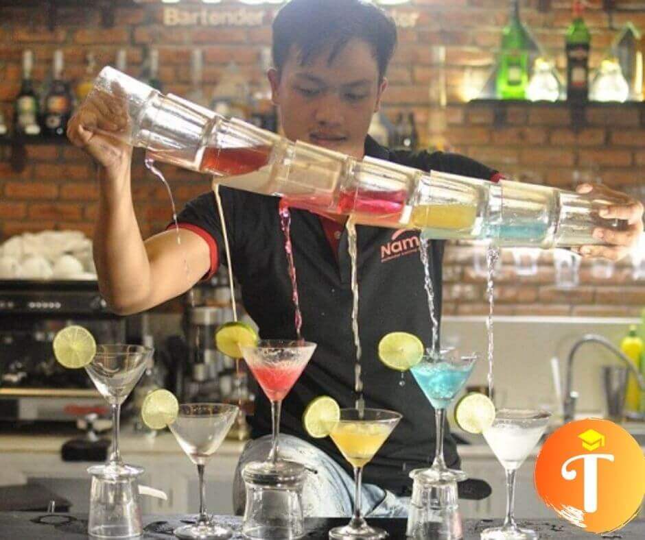 Khoá học pha chế, nghề bartender tại Đà Nẵng