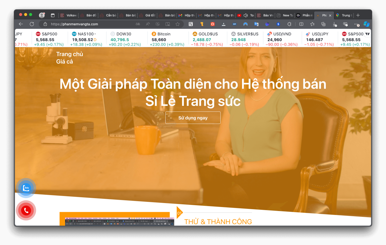 Phần mềm quản lý vàng bạc xuất hóa đơn VAT phanmemvangta