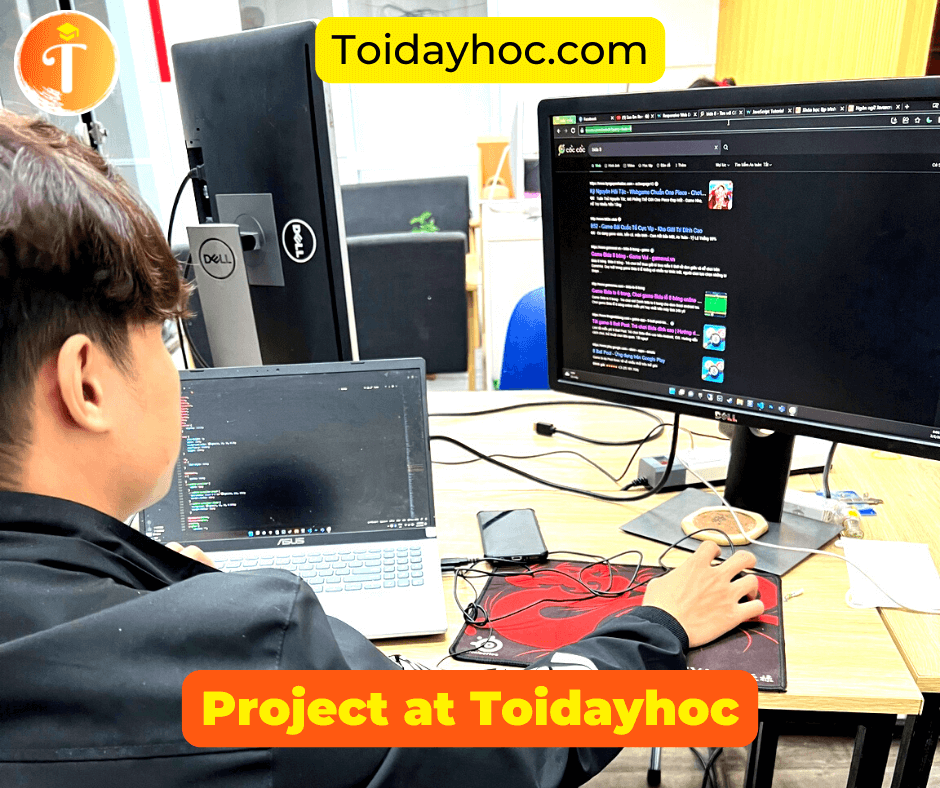Make money with coding at toidayhoc academy