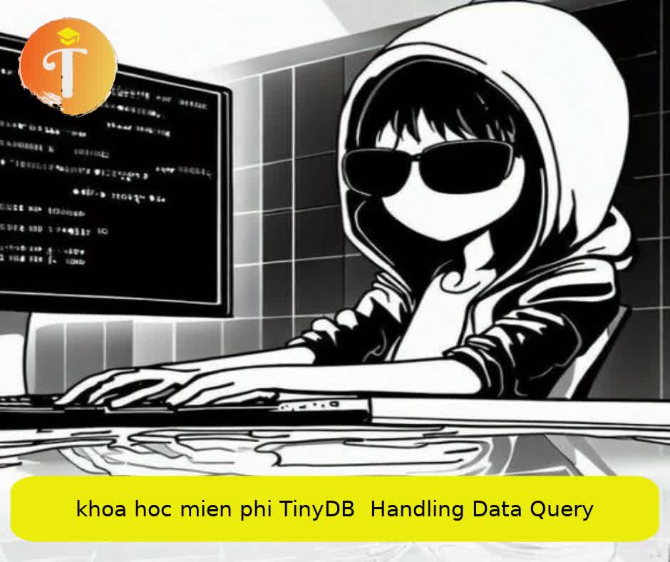 Khóa học miễn phí TinyDB – Handling Data Query nhận dự án làm có lương