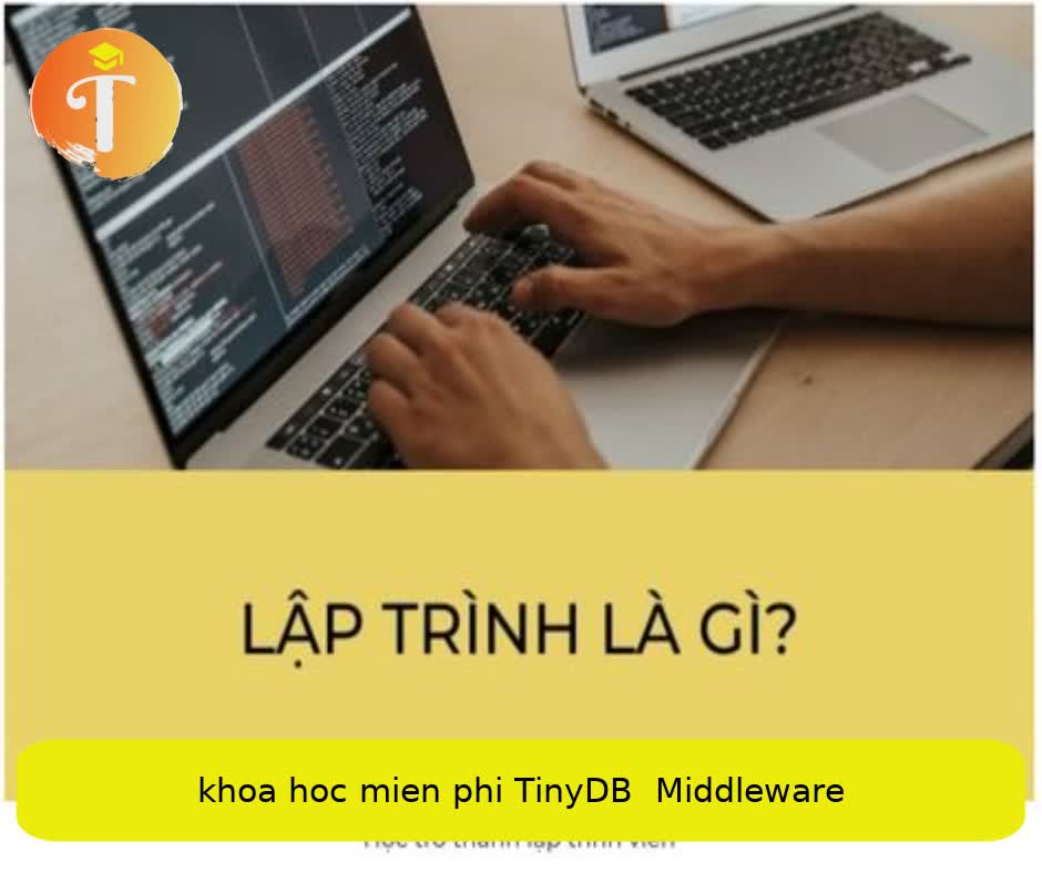 Khóa học miễn phí TinyDB – Middleware nhận dự án làm có lương